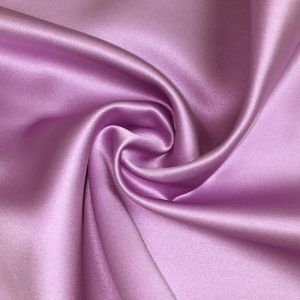 Pipe Pocket Lilac or Light Purple Shiny Satin Sample Swatch For Turn of Events Rental Drapery Las Vegas