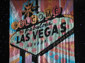 Custom Chain Mural From Turn of Events Las Vegas Chain Sign