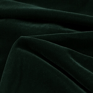 Pipe Pocket Emerald Green Velour Green Velvet Sample Swatch For Turn of Events Rental Drapery Las Vegas