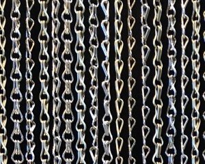 Chain Decor Panel Turn of Events Productions Las Vegas Drapery and Decor Rentals Pipe and Drape Chain Decor Panels.