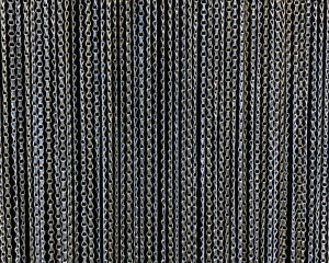 Chain Decor Rental Panel From Turn of Events Productions Las Vegas Pipe and Drape Rental. Drapery Rentals In Las Vegas for Events and Show drapery.