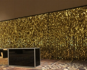Mylar Decor Panels From Turn of Events Productions Las Vegas. Pipe and Drape Rentals in Las Vegas with Drapery Rentals in Las Vegas.