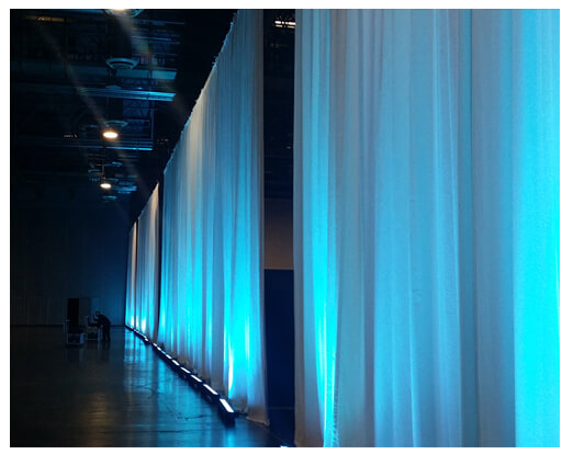 Turn of Events Rental Drapery Las Vegas Pipe and Drape.  